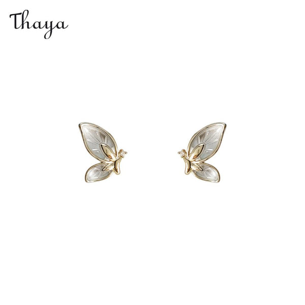 Thaya  Elegant Fairy Butterfly Earrings