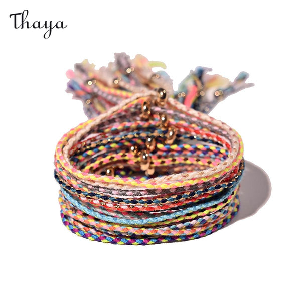 Thaya Braided Rope Bracelet