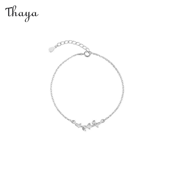Thaya 999 Silver Lucky and Happiness Bracelet & Necklace