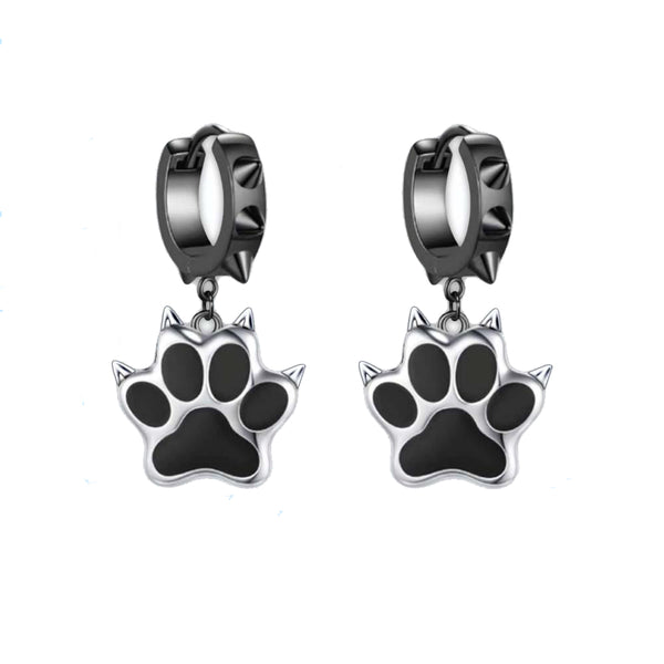 Thaya Paw Print Earrings