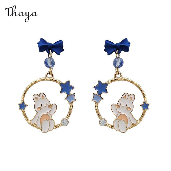 Thaya Rabbit Star Earrings