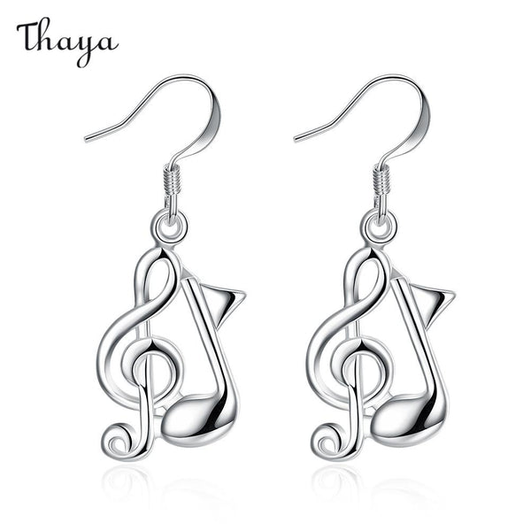 Thaya Musical Note Earrings