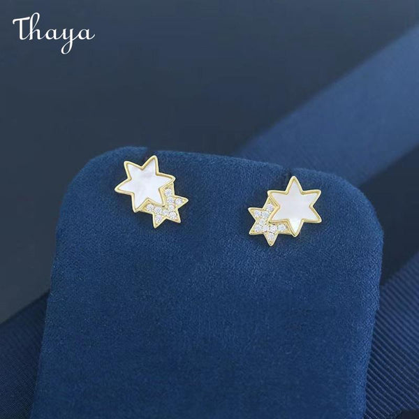 Thaya Star Stud Earrings