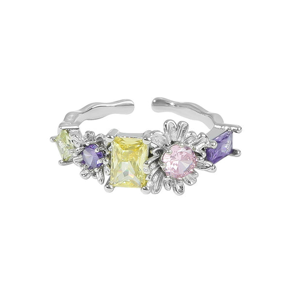 Thaya Colorful Zircon Ring