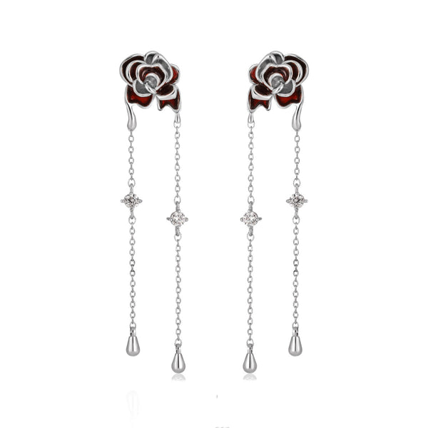 Thaya Rose Dangle Earrings