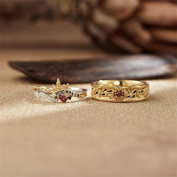 Thaya Hogwarts Ring Set