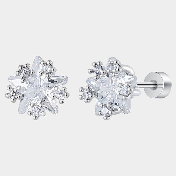Thaya Bling Star Stud Earrings