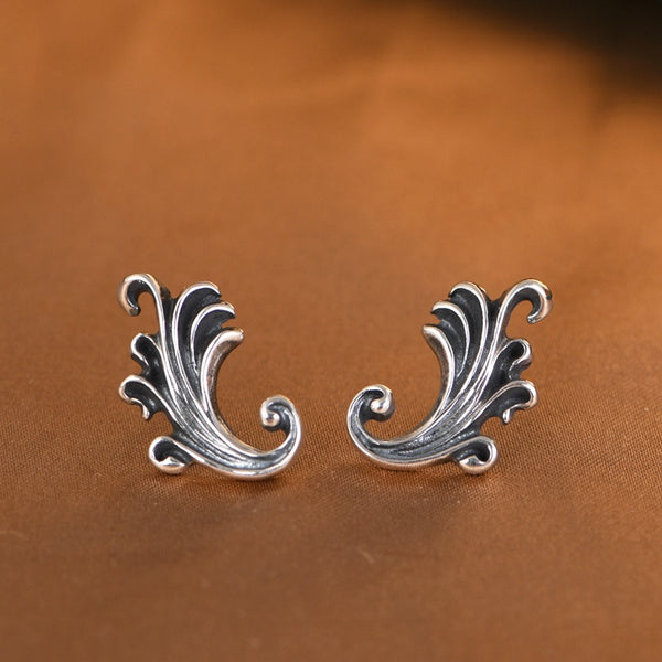 Thaya S925 Silver Leaf Earrings