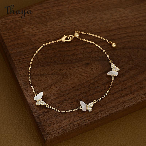 Thaya Butterfly Charm Bracelet