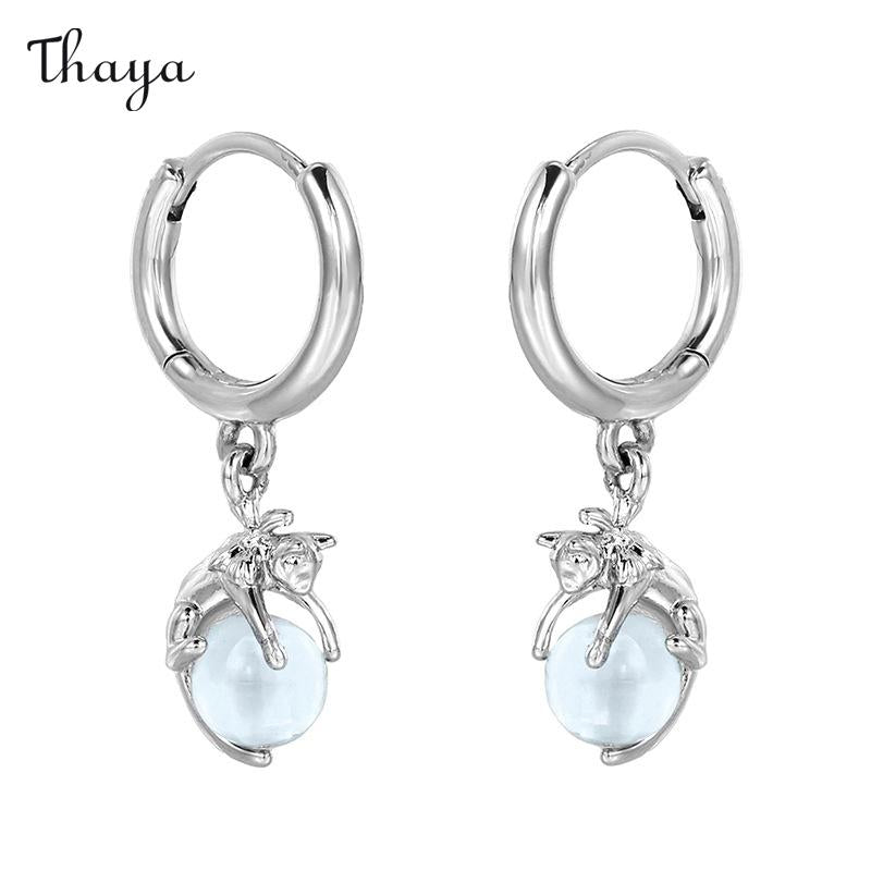Thaya Cat Star Earrings
