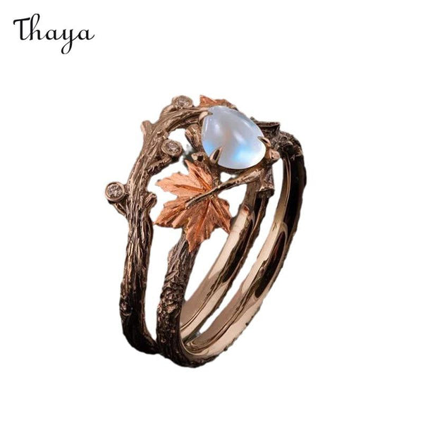 Thaya Vintage Ahornblatt Ring