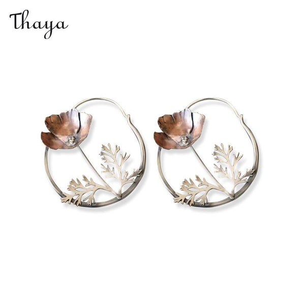 Thaya Vintage Flower Rarrings