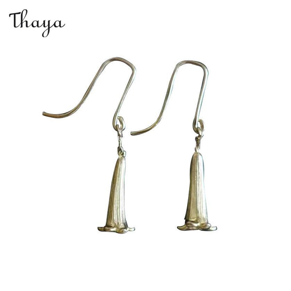 Thaya Vintage-Ohrringe mit Blumenmuster
