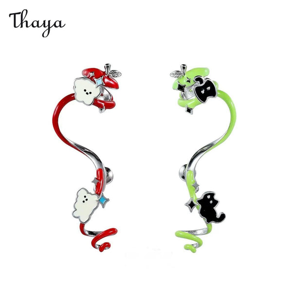 Thaya Detachable Apple Ear Clip/Earring