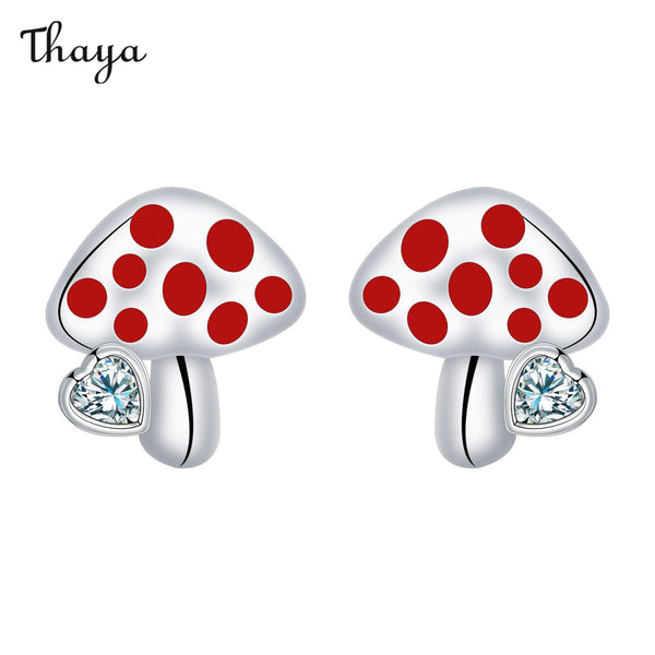 Thaya Mushroom Stud Earrings