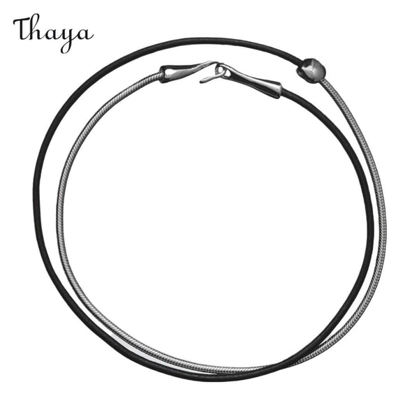 Thaya Fashion Snake Bone Necklace