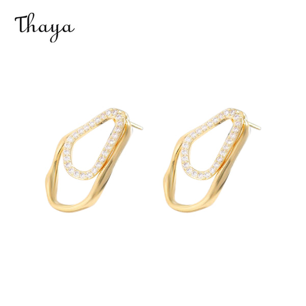 Thaya Simple Lines Earrings