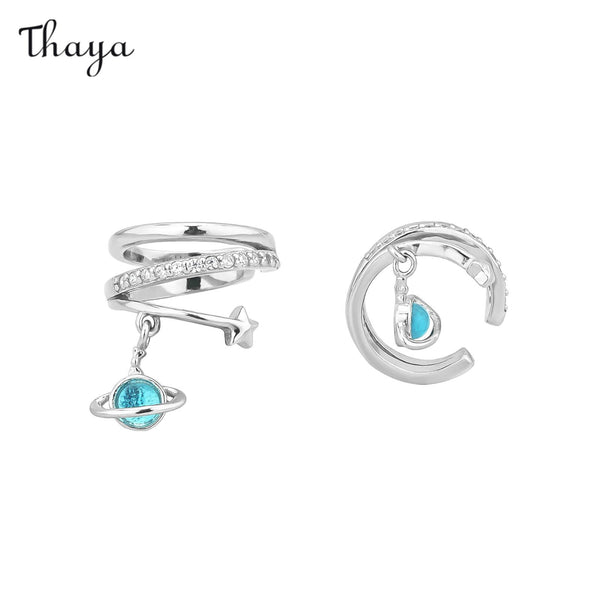 Thaya S925 Silver Planet Earrings