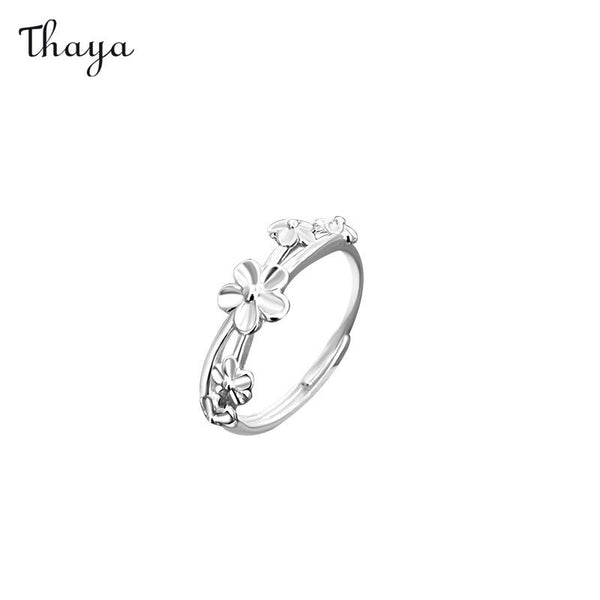 Thaya 999 Silver Springtime Bloom Ring