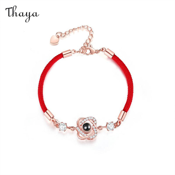 Thaya Personalized Circular Wrap Photo Bracelet