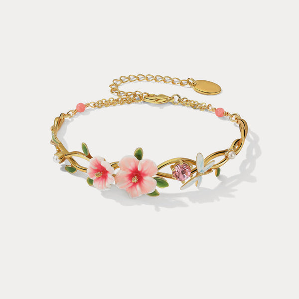 Thaya Lucky Hibiscus Bracelet