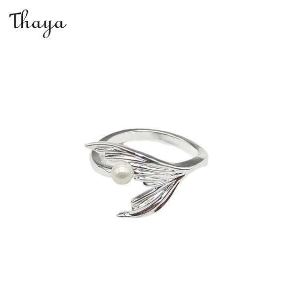 Thaya Eleganter Meerjungfrau-Perlenring