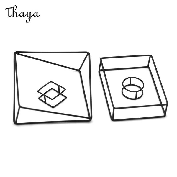 Thaya Three-Dimensional Simple All-Match Bracelet & Ring