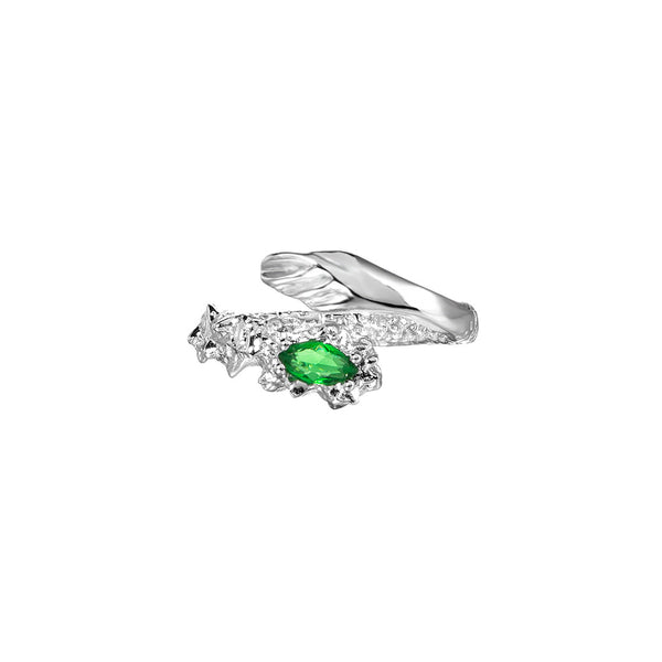 Thaya Zircon Adjustable Ring