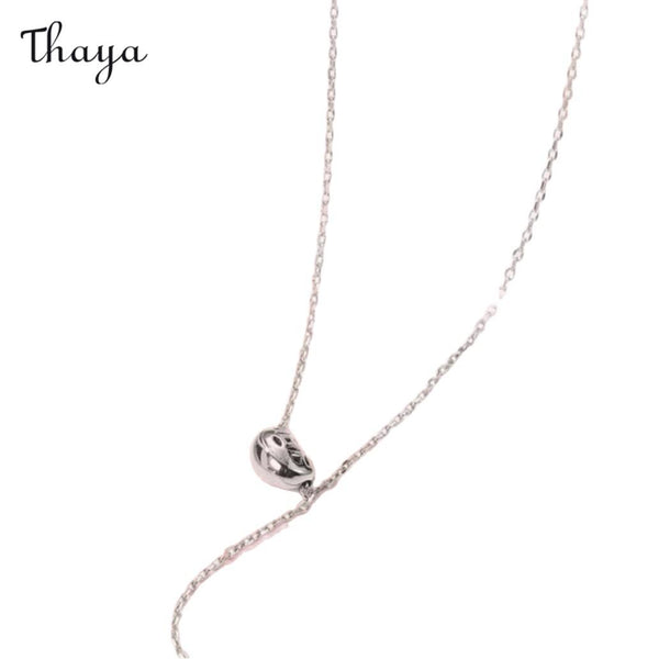 Thaya S925 Silver Acacia bean Necklace