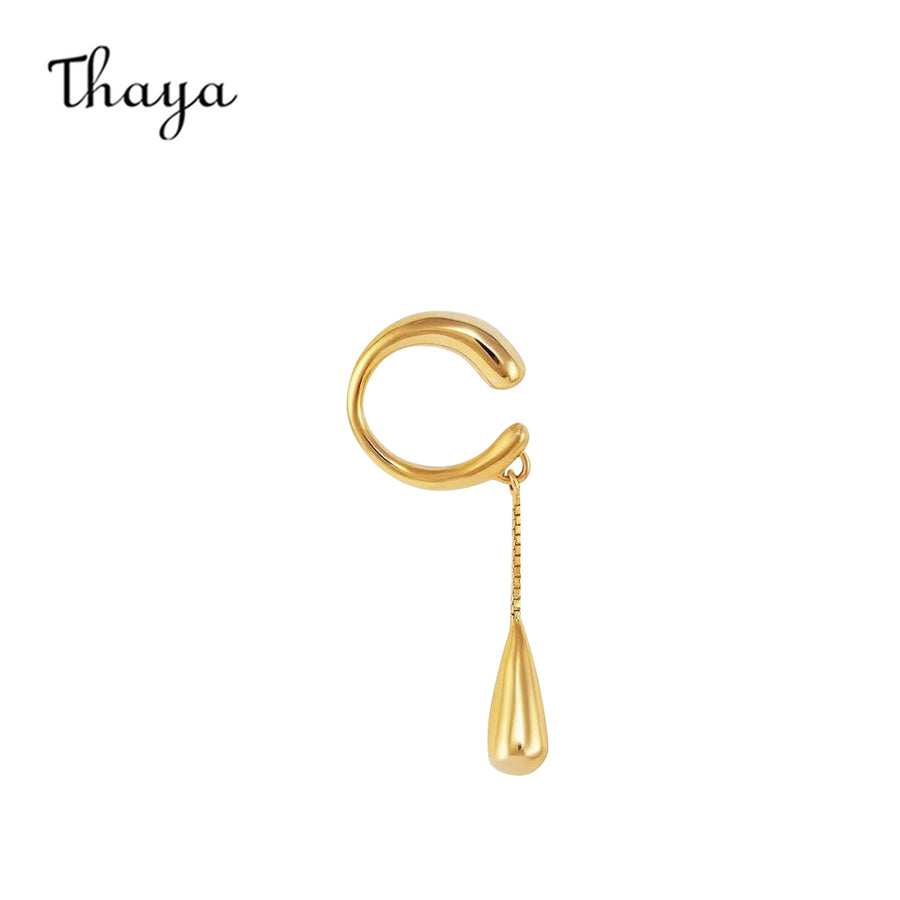 Boucles d'oreilles pendantes à pampilles glamour Thaya