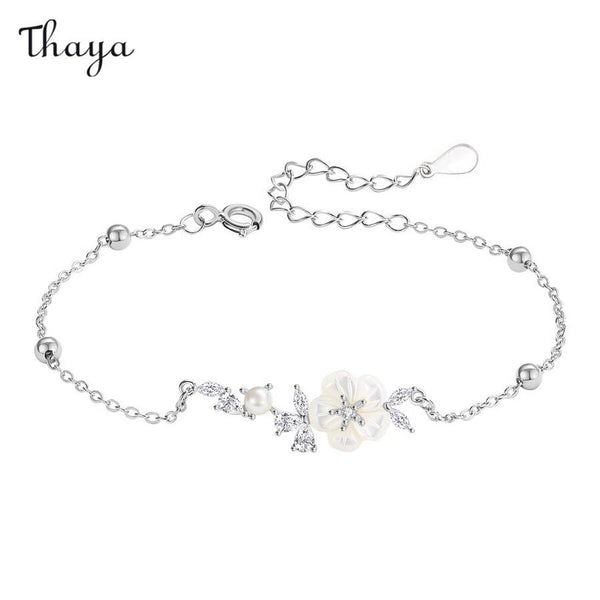 Thaya S925 Silver Florescence Bracelet