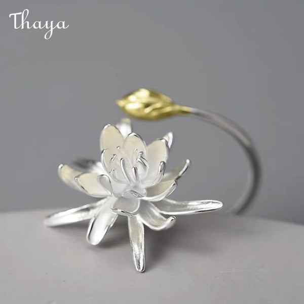 Thaya Pastoral Style Epiphyllum Flower Ring