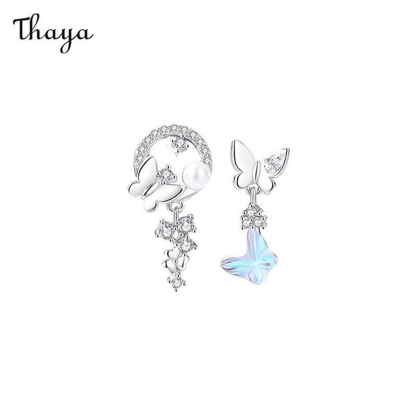 Thaya 925 Silver Dreamy Butterfly Jewelry Set