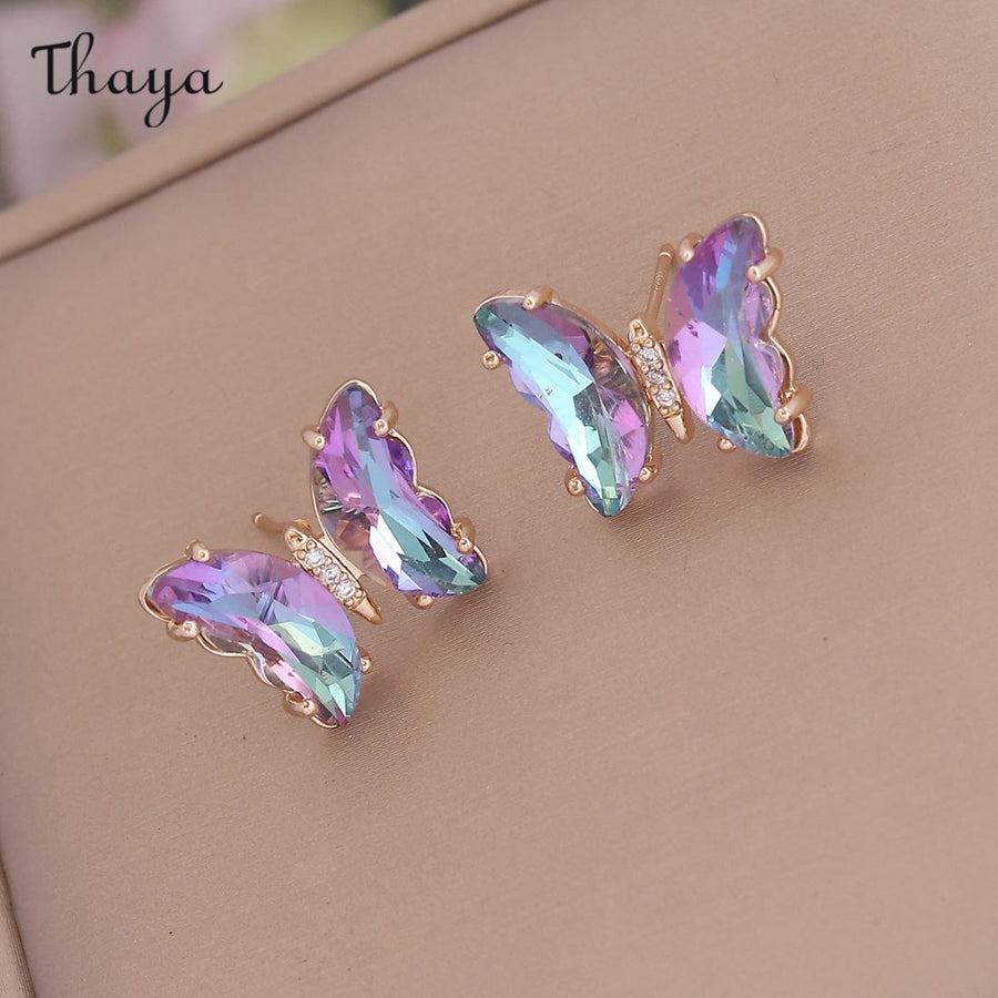 Thaya Butterfly Stud Earrings