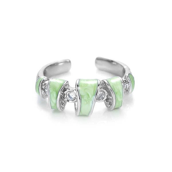 Thaya Adjustable Zircon Ring