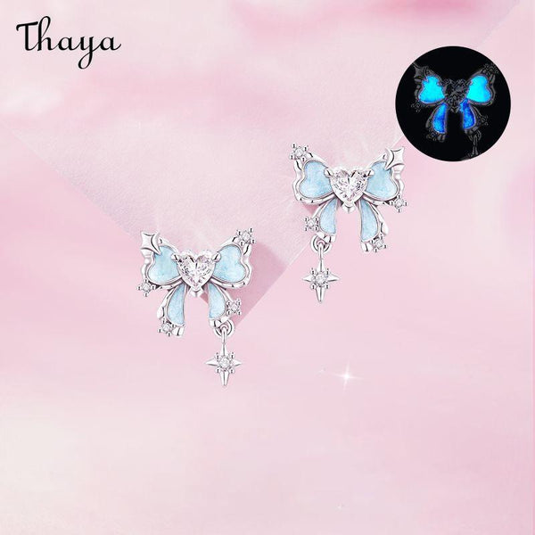Thaya Sweetheart Knot Earrings