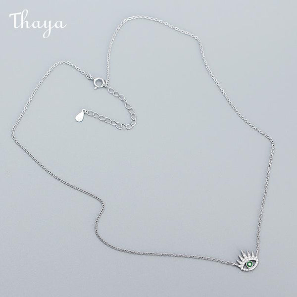 Thaya S925 Silver Evil Eye Necklace