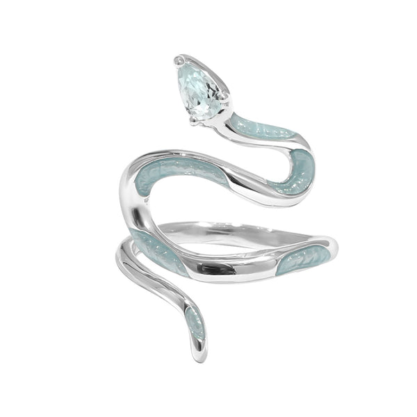 Thaya Snake Style Ring