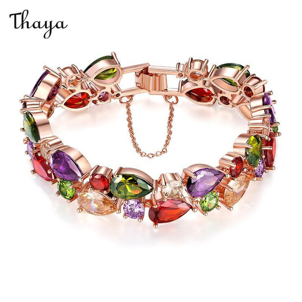 Thaya Colorful Zircon Bracelet