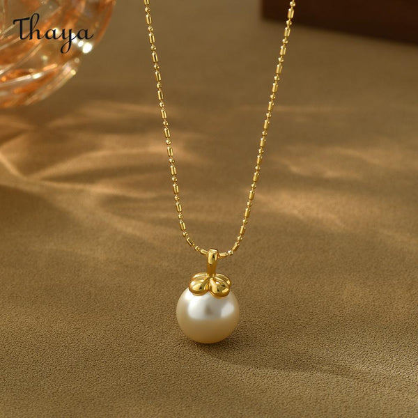 Thaya Pearl Pendant Necklace