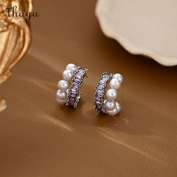 Thaya Pearl Earrings
