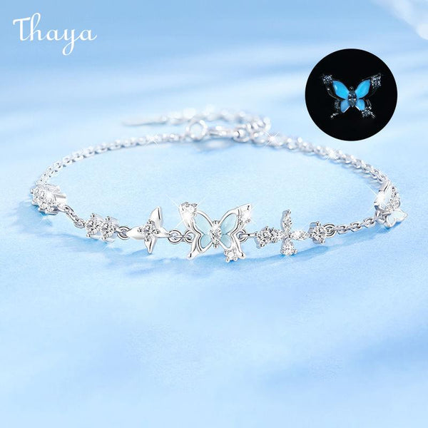 Thaya S925 Silver Dream Butterfly Bracelet