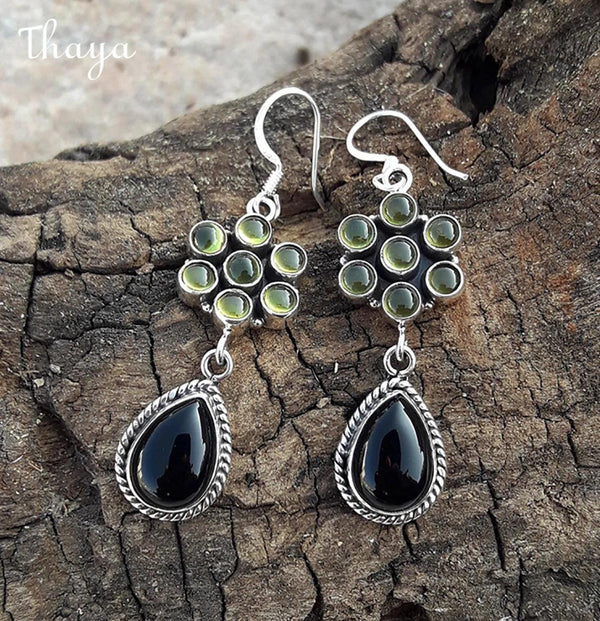 Thaya Retro Elegant Dangle Earrings