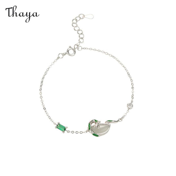 Thaya 925 Silver Dance Viper Fan Bracelet