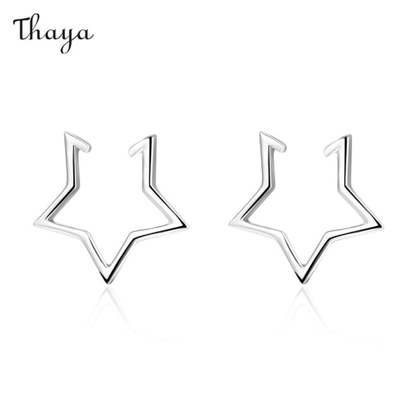 Boucles d'oreilles géométriques Thaya Starlight