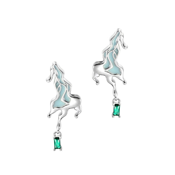 Thaya Abstract Horse Earrings