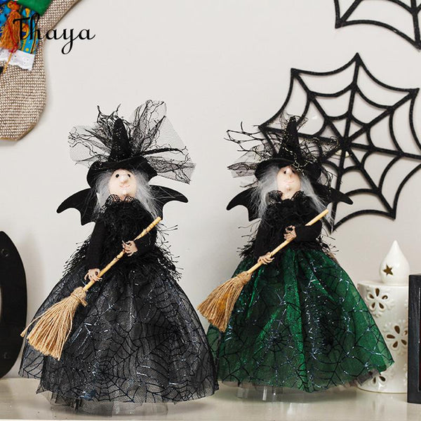 Thaya Halloween Witch Treetop Star Decoration