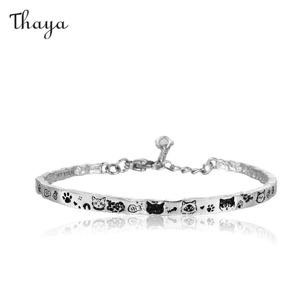 Thaya  Feline Street Art Bracelet
