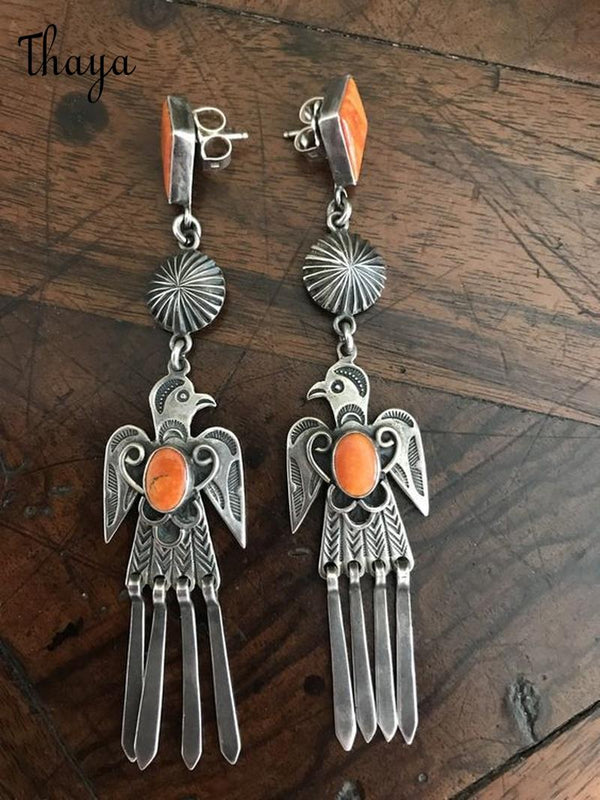Thaya  Fairy  Thunderbird Earrings