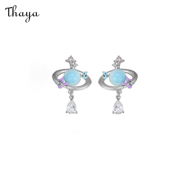 Thaya Planet Notes Earrings